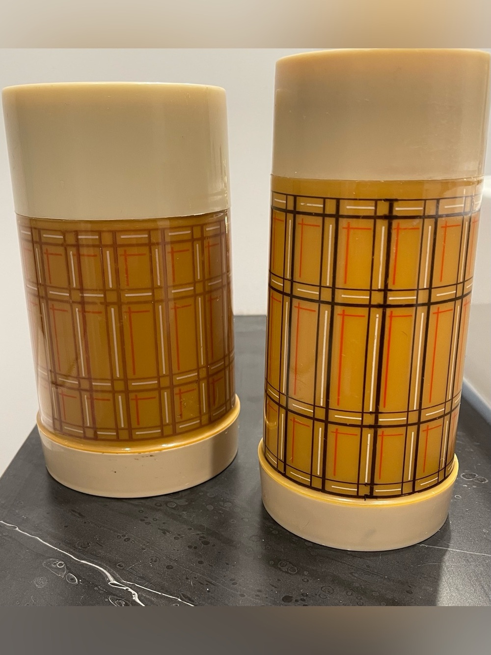Aladdin's vintage Best Buy Thermos bottles